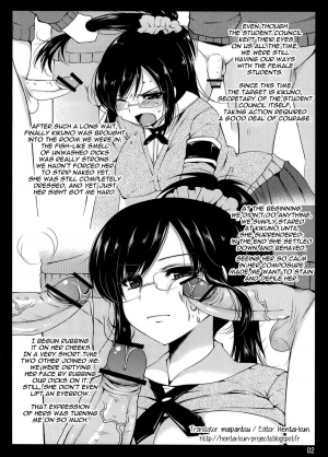 ['n'-cyak-m-mu- (Yukiji Shia)] DOS ~Douzo Omanko ni Shasei Shite Kudasai~ (SKET DANCE) [English] =Hentai-kun= - Page 3