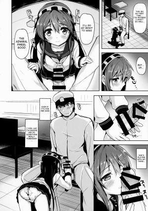 (C88) [Namanamago (Shiba Nanasei)] Loli Haruna ga Teitoku no Seieki de Moto ni Modoru Hon (Kantai Collection -KanColle-) [English] {Cutegirls} - Page 6