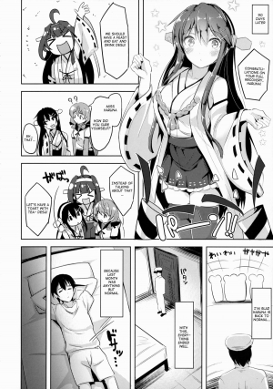 (C88) [Namanamago (Shiba Nanasei)] Loli Haruna ga Teitoku no Seieki de Moto ni Modoru Hon (Kantai Collection -KanColle-) [English] {Cutegirls} - Page 18