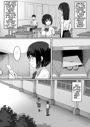 [Hiyori Hamster] Fukujuu no Noroi de Classmate o Onaho-ka Suru Hanashi | The Story of Turning Your Classmate into an Onahole through a Curse of Obedience [English] [Digital] - Page 5