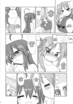 (C79) [CELTRANCE (Tora'ago Kazuya)] Konata-san Pinch! ( ) (Lucky Star) [English] [Kamikakushi] - Page 12