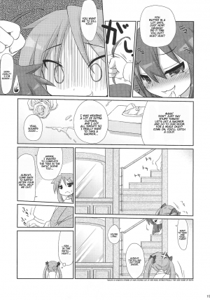 (C79) [CELTRANCE (Tora'ago Kazuya)] Konata-san Pinch! ( ) (Lucky Star) [English] [Kamikakushi] - Page 15