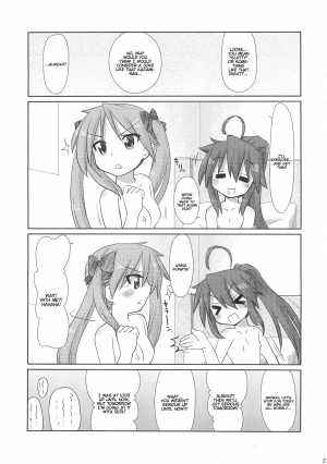 (C79) [CELTRANCE (Tora'ago Kazuya)] Konata-san Pinch! ( ) (Lucky Star) [English] [Kamikakushi] - Page 27