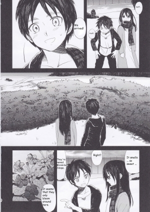 (FALL OF WALL4) [Poritabe. (Shirihagi Gomame)] Ai no Romance Zenpen (Shingeki no Kyojin) [English] - Page 19