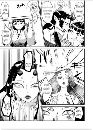 [Biroon Jr.] Oni o Okoraseta Miko no Hanashi | The story of the shrine maiden who angered an Oni [English] [machine translated] - Page 8