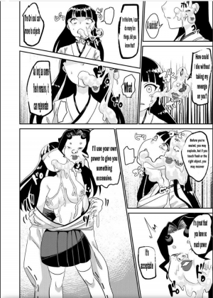 [Biroon Jr.] Oni o Okoraseta Miko no Hanashi | The story of the shrine maiden who angered an Oni [English] [machine translated] - Page 11
