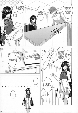 (C88) [Dokomademo Aoi Sora ni Ukabu Niku. (Nikusoukyuu.)] Mite Imasu.... (Kantai Collection -KanColle-) [English] - Page 8