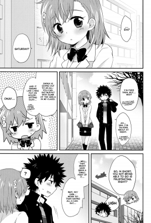 (C84) [hachi (Nae)] Dame Janai (Toaru Majutsu no Index) [English] [Life4Kaoru] - Page 5