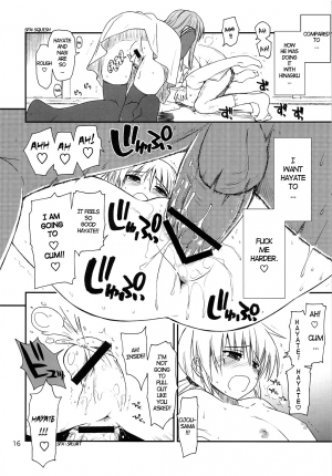 (C75) [Girigiri Nijiiro (Kamino Ryu-ya)] Nanoda!!! + Omake (Hayate no Gotoku) [English] [UNANIMAS] - Page 16