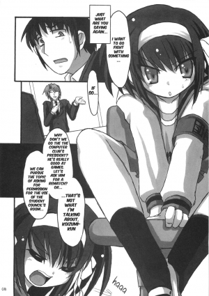  (C70) [NNZ DAN (Great Magami)] SOS-dan Tai NNZ-dan (The Melancholy of Haruhi Suzumiya) [English] [doujin-moe]  - Page 8