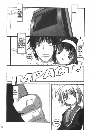  (C70) [NNZ DAN (Great Magami)] SOS-dan Tai NNZ-dan (The Melancholy of Haruhi Suzumiya) [English] [doujin-moe]  - Page 10