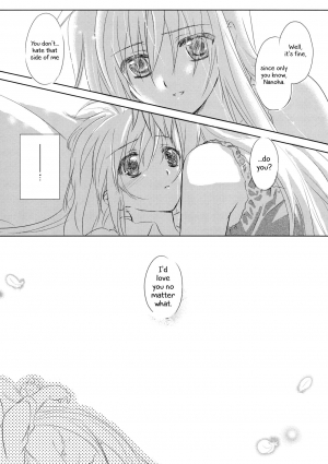 (Lyrical Magical 6) [Kurikoro. (Tokoharu)] Sweetest Love (Mahou Shoujo Lyrical Nanoha) [English] - Page 11