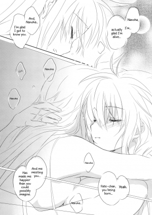 (Lyrical Magical 6) [Kurikoro. (Tokoharu)] Sweetest Love (Mahou Shoujo Lyrical Nanoha) [English] - Page 22