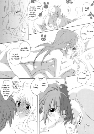 (Lyrical Magical 6) [Kurikoro. (Tokoharu)] Sweetest Love (Mahou Shoujo Lyrical Nanoha) [English] - Page 24