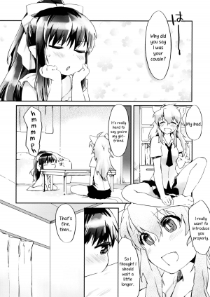 (COMITIA101) [ANCHOR (Mutou Mato)] Omawari-san Atashi desu! | Officer, It's Me! [English] =TV & Yuri-ism= - Page 4