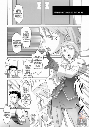 (SC32) [Wagamama Dou (Syowmaru)] Gyakuten Shainban (Ace Attorney) [English] [SaHa] - Page 5