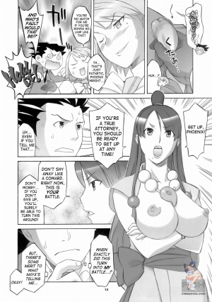 (SC32) [Wagamama Dou (Syowmaru)] Gyakuten Shainban (Ace Attorney) [English] [SaHa] - Page 12