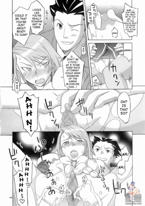 (SC32) [Wagamama Dou (Syowmaru)] Gyakuten Shainban (Ace Attorney) [English] [SaHa] - Page 14