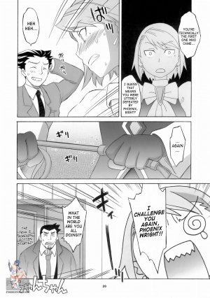 (SC32) [Wagamama Dou (Syowmaru)] Gyakuten Shainban (Ace Attorney) [English] [SaHa] - Page 20