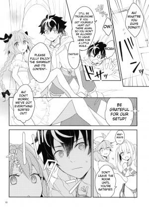 (C95) [kirscherise (Yoshiizumi Hana)] Kirafuri Swimsuit (Fate/Extella Link) [English] - Page 10