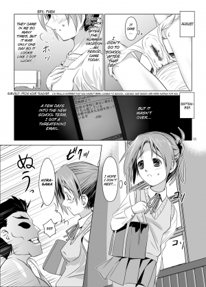 (Puniket 22) [W@nd (Ten Ga)] Ui-chan Kyousei Kainin | Ui's Forced Pregnancy (K-ON!) [English] =LWB= - Page 12
