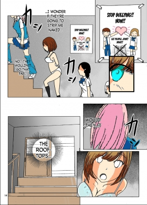 [dressblackheulee (BlackBaka)] Zenra Ijimerarekko-san no Nichijou [English] [N04H] [Colorized] - Page 14