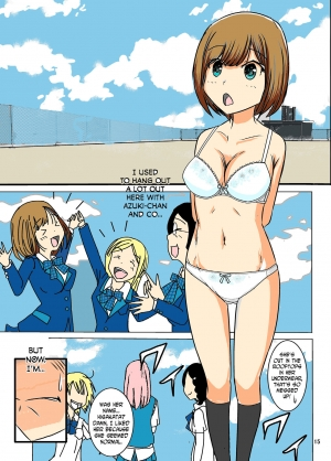 [dressblackheulee (BlackBaka)] Zenra Ijimerarekko-san no Nichijou [English] [N04H] [Colorized] - Page 15