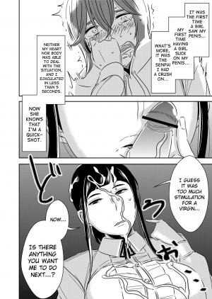 [Otokonoko to Onnanoko (Sasaki Saki)] Akogare no Senpai ni [English] {doujin-moe.us} - Page 7