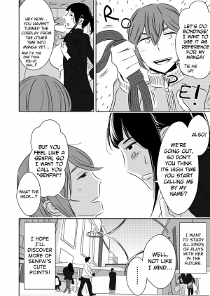 [Otokonoko to Onnanoko (Sasaki Saki)] Akogare no Senpai ni [English] {doujin-moe.us} - Page 21