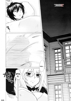  (C75) [Honey Bump (Nakatsugawa Minoru)] Tsukiumi-tan O-panty Mieteru yo (Sekirei) [English]  - Page 4