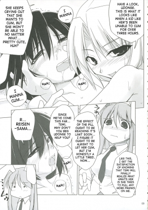 (C71) [Toybox (Jacky, Kurikara)] Inaba Box 5 (Touhou Project) [English] {SaHa} - Page 9