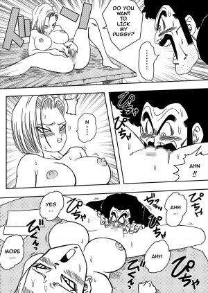 [Yamamoto] 18-gou to Mister Satan!! Seiteki Sentou! | Android N18 and Mr. Satan!! Sexual Intercourse Between Fighters! (Dragon Ball Z) [English] - Page 9
