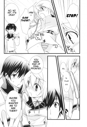 [CHAGASHISAIBAN (Yamabuki Mook)] MINI! (IS: Infinite Stratos) [English] [kibitou4life] - Page 10