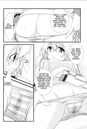 [CHAGASHISAIBAN (Yamabuki Mook)] MINI! (IS: Infinite Stratos) [English] [kibitou4life] - Page 12