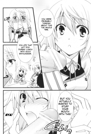 [CHAGASHISAIBAN (Yamabuki Mook)] MINI! (IS: Infinite Stratos) [English] [kibitou4life] - Page 14