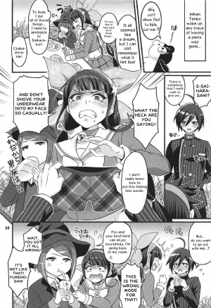 (C92) [Temparing (Tokimachi Eisei)] Tenko wa Chinko ga Haetemo Danshi no Anal nanka ni Zettai Makemasen! (New Danganronpa V3) [English] [PerceptivePercival] - Page 28