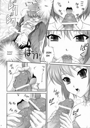 (C71) [U.R.C (Momoya Show-Neko)] Nagato Yuki wa Usagi to Kame no Yume o Miru ka? | Nagato Yuki Dreamt of The Tortoise and The Hare? (Suzumiya Haruhi no Yuuutsu) [English] [maxt] - Page 9