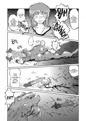  [Erotic Fantasy Larvaturs (Takaishi Fuu)] The Zenmetsu END Kyuushuu Kairou ~ Marunomi LEECH ~ | The Annihilation End SUCTION CLOISTER ~Devouring Leech~ [English] =LWB=  - Page 12