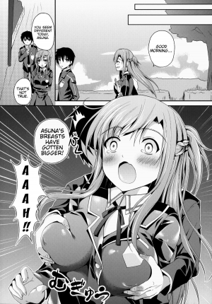 (SC63) [TwinBox (Hanahanamaki, Sousouman)] Shishunki ni Nama de Nakadashi suru. | To Cum Inside Raw During Puberty. (Sword Art Online) [English] {doujin-moe.us} - Page 4