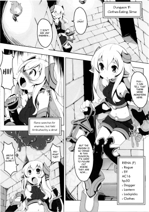 (C91) [Tataraba (Tsurugi Hagane)] Ero Trap Dungeon ni Ikou!! VOL 1 [English] [Szayedt] - Page 5