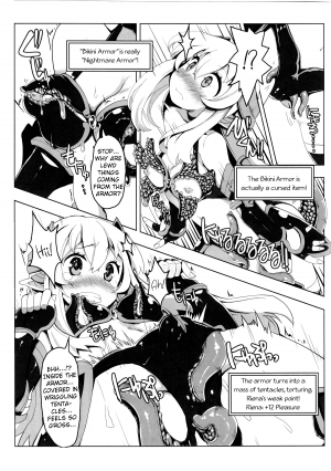 (C91) [Tataraba (Tsurugi Hagane)] Ero Trap Dungeon ni Ikou!! VOL 1 [English] [Szayedt] - Page 10