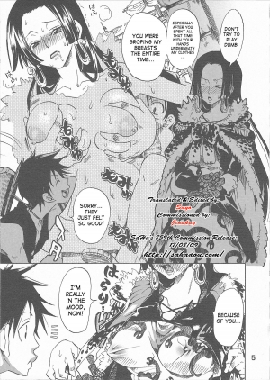 [Kurione-sha (YU-RI)] Hebihime-sama Goranshin desu! 2 (ONE PIECE) [English] [SaHa] - Page 6