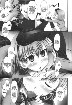 (COMIC1☆5) [ORANGE☆CHANNEL (Aru Ra Une)] Misaka wa Misaka Imouto Hon. | Misaka is Misaka's sister book. (Toaru Majutsu no Index) [English] [J99814] - Page 7