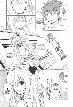 (C93) [TORA MACHINE (Kasukabe Taro)] Mezase! Rakuen Keikaku Vol. 4 (To LOVE-Ru) [English] [AnimeGroover] - Page 5