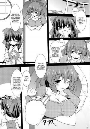 (Reitaisai 9) [Yuugen Jikkou (Gonzaburo-)] Kousei Nyannyan (Touhou Project) [English] {desudesu} - Page 5