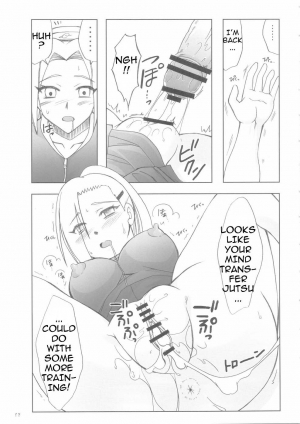 (Futaket 5) [Hijouguchi (TEI-OH-K-TAKAMURO)] Futanari Kokoro Tenshin (Naruto) [English]  {doujin-moe.us} - Page 18
