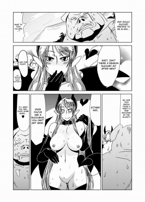 [Hroz] Orc Dakara Elf Osotta Zenin Succubus Datta wa. | We Assaulted Some Elves Because We're Orcs But It Turns Out They Were All Actually Succubi [English] [4dawgz + Thetsuuyaku] - Page 18