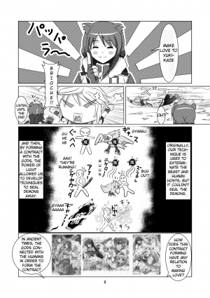 [Small Step (Kadocchi)] Onmitsu Hittou to Icha Love shitai (DOG DAYS) [English] [Fateburn Family] [Digital] - Page 6