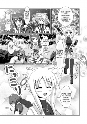 [Small Step (Kadocchi)] Onmitsu Hittou to Icha Love shitai (DOG DAYS) [English] [Fateburn Family] [Digital] - Page 7