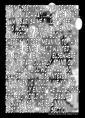 [Miraiya (Asari Shimeji)] Bumbling Detective Conan - File 5: The Case of The Confrontation with The Black Organiztion (Detective Conan) [English] {Tonigobe} - Page 3
